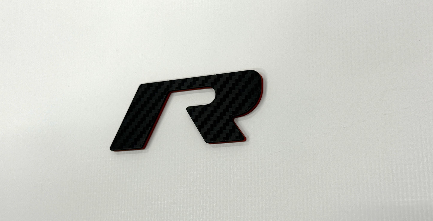 Carbon R Badge