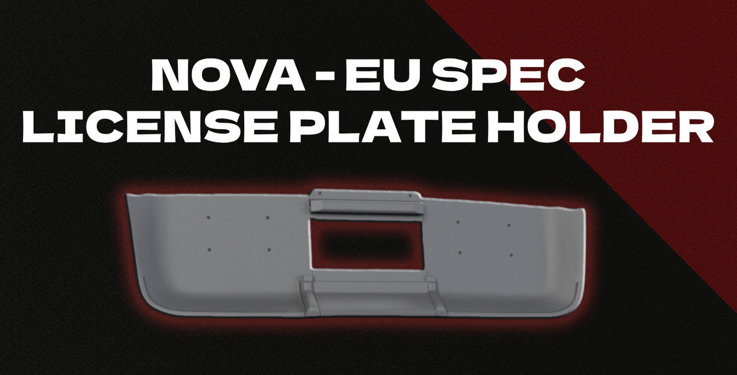 Audi TT 8N 4-Piece License Plate Holder (EU)