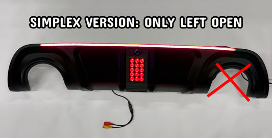 Audi TT MK1 8N Diffuser