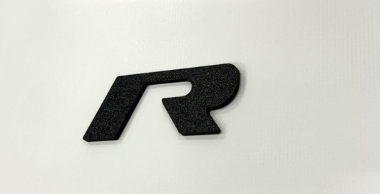 Textured R Badge