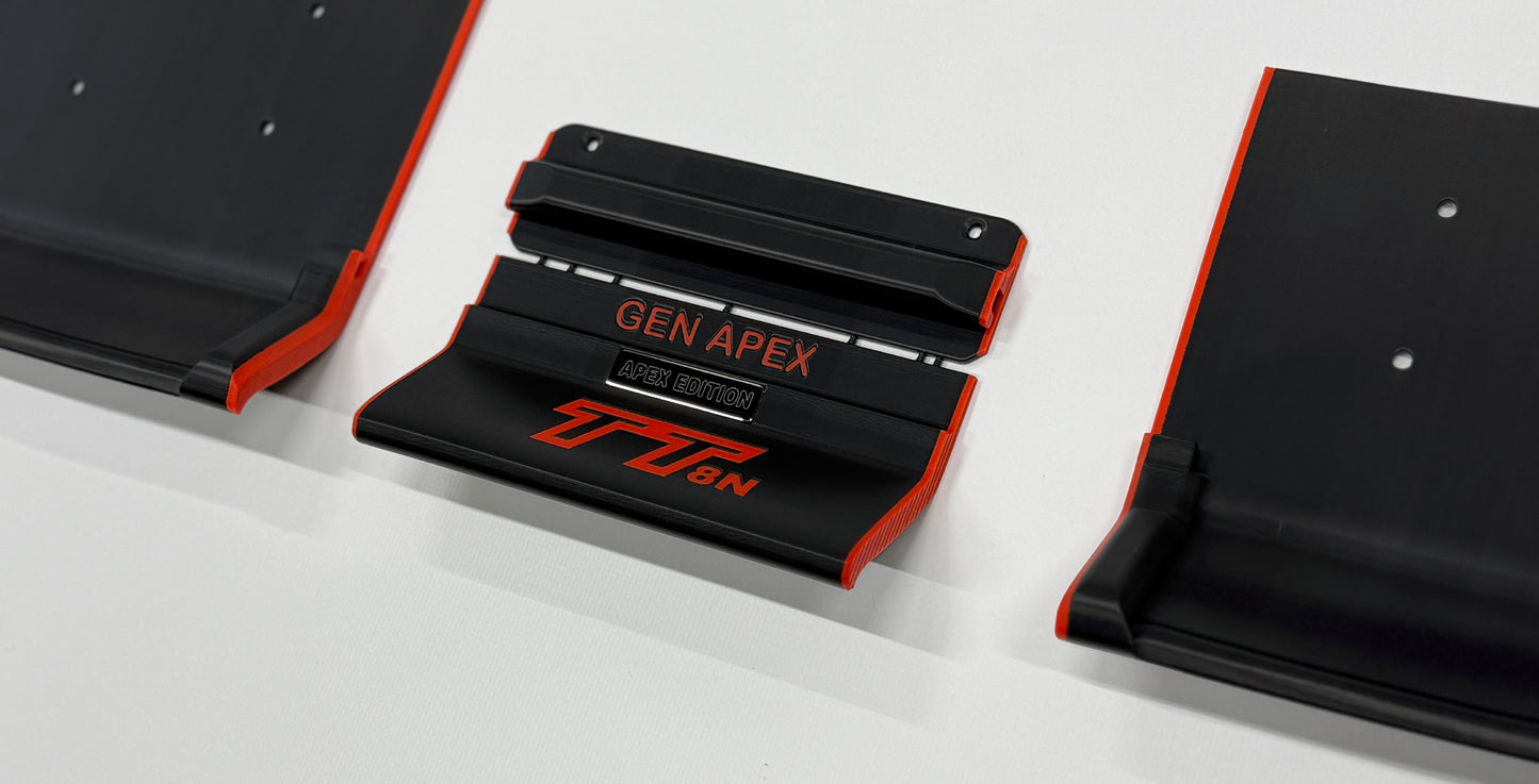 Audi TT 8N 4-Piece License Plate Holder (EU) – GEN APEX Edition