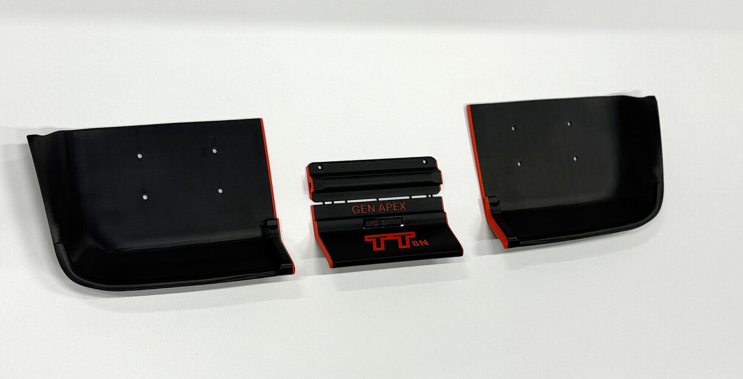 Audi TT 8N 4-Piece License Plate Holder (EU) – GEN APEX Edition
