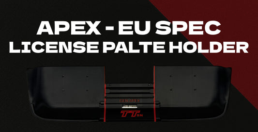 Audi TT 8N 4-Piece License Plate Holder (EU) – GEN APEX Edition