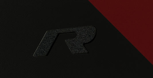 Textured R Badge